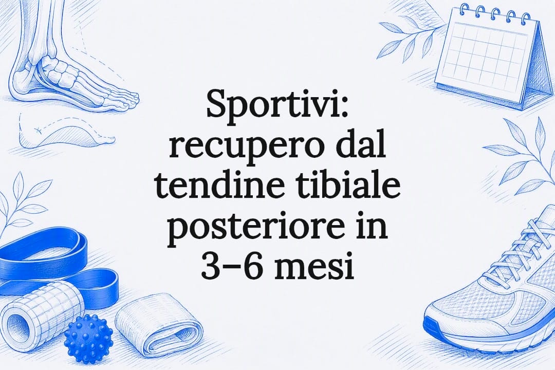 Illustrazione decorativa della caviglia e della riabilitazione